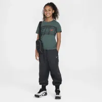 Nike Sportswear Big детские футболка цвет зеленый