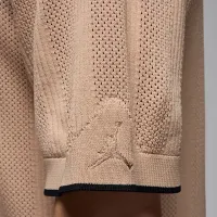 Nike Jordan Sport чоловічі Short-Sleeve для гольфу Sweater Top колір коричневий