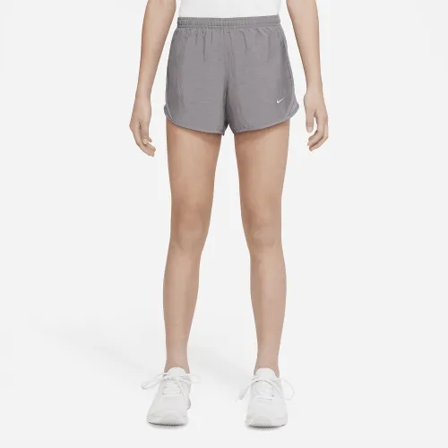 Nike Tempo Big детские (Girls') Dri-FIT Running шорты цвет серый