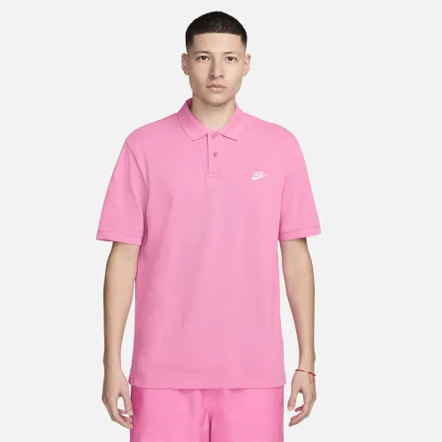 Nike Club чоловічі Short-Sleeve Polo колір червоний