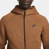 Nike Sportswear Tech Fleece Windrunner мужские Full-Zip Толстовка с капюшоном цвет коричневый