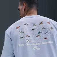 Nike Sportswear футболка колір сірий