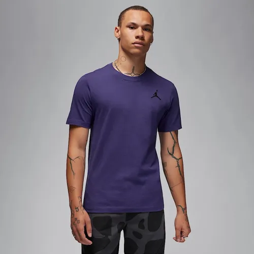Nike Jordan Jumpman мужские Short-Sleeve футболка цвет фиолетовый