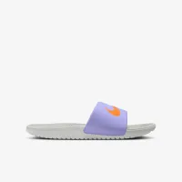 Nike Кофе Big детские Slides цвет фиолетовый