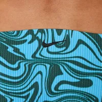 Nike Swim Swirl женская String Bikini Bottom синий