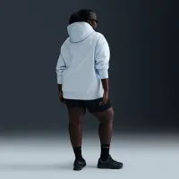 Nike Sportswear Phoenix Fleece жіноча оверсайз Pullover Толстовка з капюшоном (великі розміри) блакитний