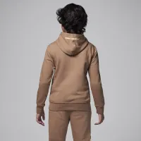 Nike Jordan MJ Flight MVP Big детские Fleece Pullover Толстовка с капюшоном цвет коричневый