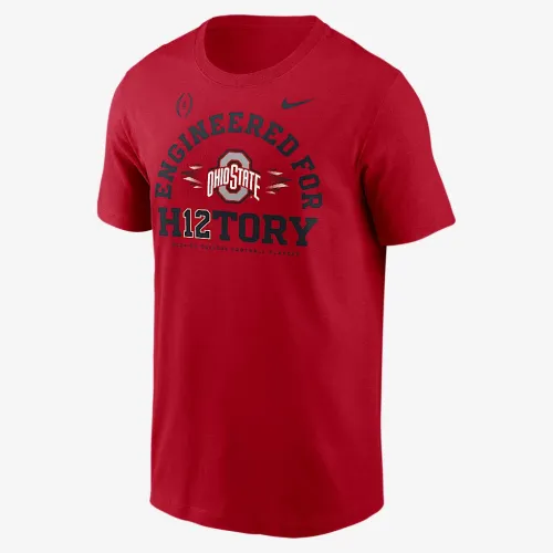 Ohio State Buckeyes 2025 College Football Playoff Bound Engineeцвет красный For History мужские Nike College футболка цвет красный