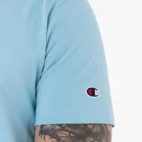 Футболка Champion Embroidered Comfort Fit Cotton 218496-BS111 - Блакитна