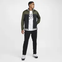 Nike для гольфа Club мужские Dri-FIT Full-Zip для гольфа Куртка цвет черный