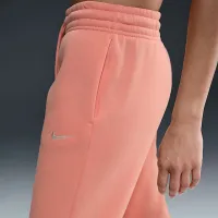 Nike Sportswear Phoenix Fleece женская Mid-Rise Sweatpants Orange