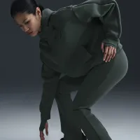 Nike Sportswear Tech Fleece женская С высокой Талией Slim Pants цвет зеленый