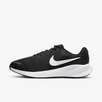 Nike Revolution 7 мужские Road Running Кроссовки (Extra Wide) цвет черный