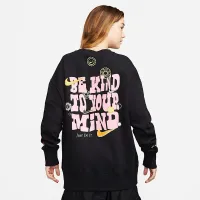 Nike Sportswear Phoenix Fleece женская оверсайз свитшот цвет черный