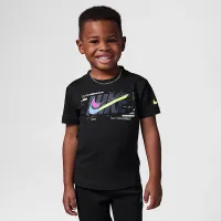 Nike Toddler блакитнийprint футболка колір чорний