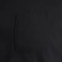 Nike Sportswear Premium Essentials мужские Long-Sleeve Pocket футболка цвет черный