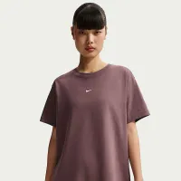 Nike Sportswear женская оверсайз Short-Sleeve футболка цвет фиолетовый