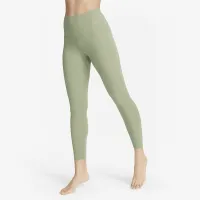 Nike Zenvy женская Gentle-Support С высокой Талией 7/8 лосины цвет зеленый