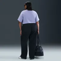 Nike Sportswear Essential женская футболка (большие размеры) цвет фиолетовый
