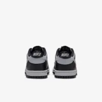 Nike Dunk Low Big детские Кроссовки цвет черный