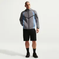 Nike Tech мужские Color-Block Full-Zip Fleece Windrunner Куртка цвет черный