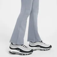 Nike Sportswear Classic Girls' З високою талією Flaколір червоний лосіни колір сірий