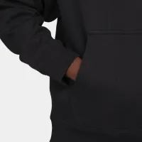 Nike Solo Swoosh мужские Fleece Pullover Толстовка с капюшоном цвет черный