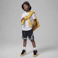 Nike Jordan Dri-FIT MJ Diamond Little детские Printed шорты цвет черный