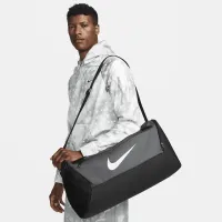 Nike Brasilia тренировочные Duffel сумка (Small, 41L) цвет серый