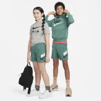 Nike Sportswear Big дитячі Woven шорти колір зелений