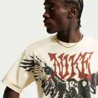 Nike мужские баскетбольные футболка цвет белый