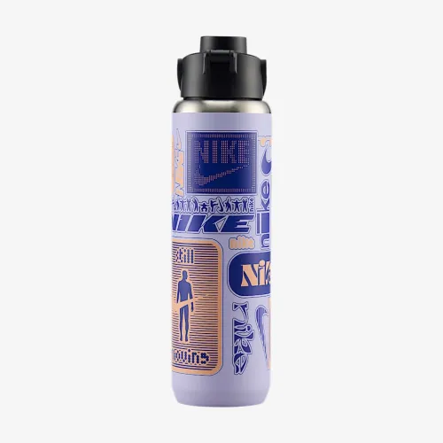 Nike Recharge Stainless Steel Chug Bottle (24 oz) колір фіолетовий