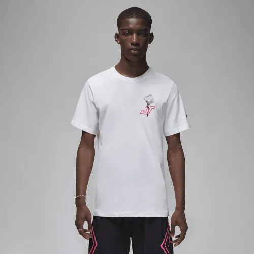Nike Tatum мужские футболка цвет белый