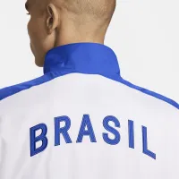 Brazil 1998 Reissue мужские Nike Soccer Replica Track Куртка цвет белый