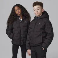 Nike Jordan Big детские Welded Puffer Куртка цвет черный