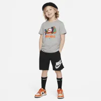 Nike Little детские Boxy Float футболка цвет серый