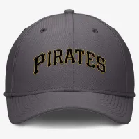 Pittsburgh Pirates Swoosh чоловічі Nike Dri-FIT MLB Hat колір сірий
