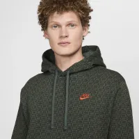 Nike Sportswear Club Fleece чоловічі Pullover Толстовка з капюшоном колір зелений