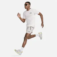 Nike Trail Solar Chase мужские Dri-FIT Short-Sleeve Running Top цвет белый