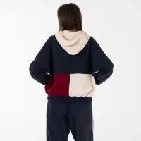 Кофта/футболка adidas Essentials Colorblock Full Zip Толстовка з капюшоном HJ9468 - різнокольорова