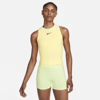 NikeCourt Slam женская Dri-FIT Tennis Tank Top Yellow