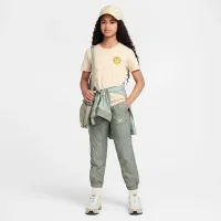 Nike Sportswear Big детские футболка цвет коричневый