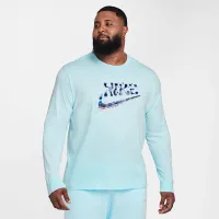 Nike Sportswear Club Long-Sleeve футболка блакитний