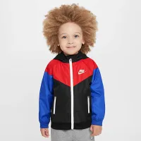 Nike Sportswear Windrunner Toddler Full-Zip Куртка цвет черный