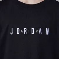 Nike Jordan Big дитячі Embroideколір червоний футболка колір чорний