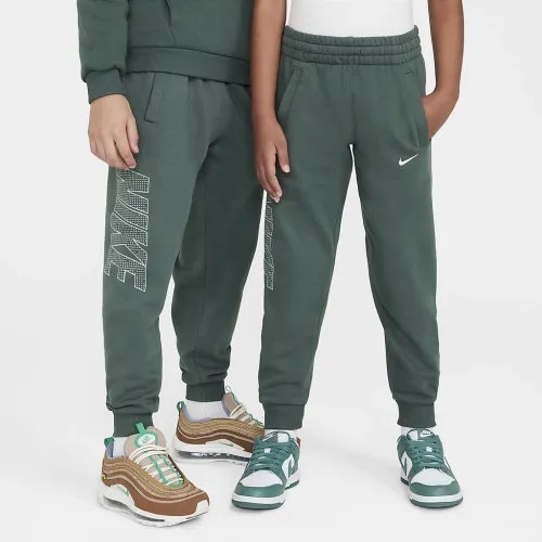 Nike Sportswear Club Fleece Big детские Joggers цвет зеленый