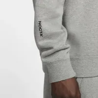 Nike NOCTA чоловічі Fleece CS Crew колір сірий