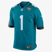 Brian Thomas Jr. Jacksonville Jaguars мужские Nike NFL Game Football Jersey цвет зеленый