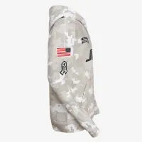 New York Jets Salute to Service Primary Edge Club Big дитячі Nike NFL Pullover Толстовка з капюшоном колір білий