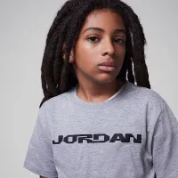 Nike Jordan MVP Big детские Fast Jordan футболка цвет серый